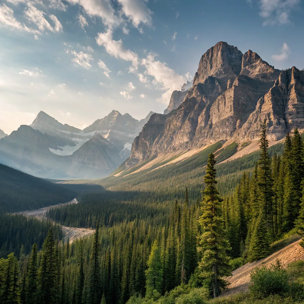 A scenic view of the Rocky Mountains symbolizing ZENRALITHO's roots